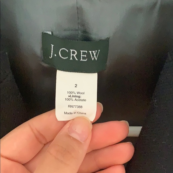 J crew wool blazer. - Picture 2 of 4